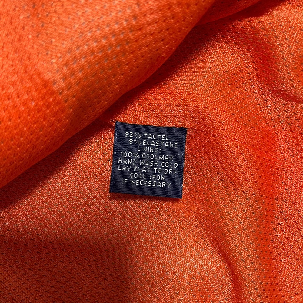 Vintage Polo Ralph Lauren Sport Jacket Womens L Beige Cropped Fit USA Made 90s - Picture 8 of 14